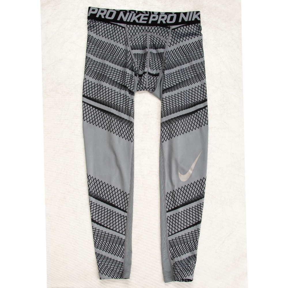 NIKE Pro Gray Dri-Fit Compression Pants/Leggings